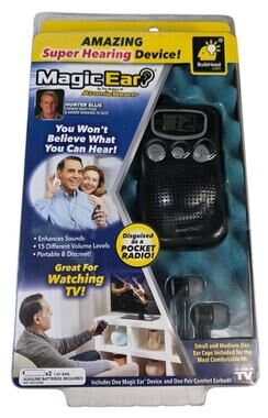 Telebrands Bulbhead As Seen On TV Magic Ear Super Hearing Device 2018 NEW